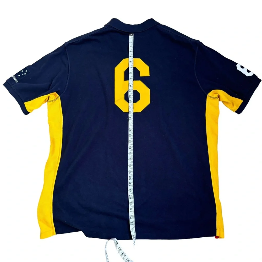 Men's Polo Ralph Lauren Shirt Big Pony Australia 2011 Offshore Ocean - Picture 6 of 6